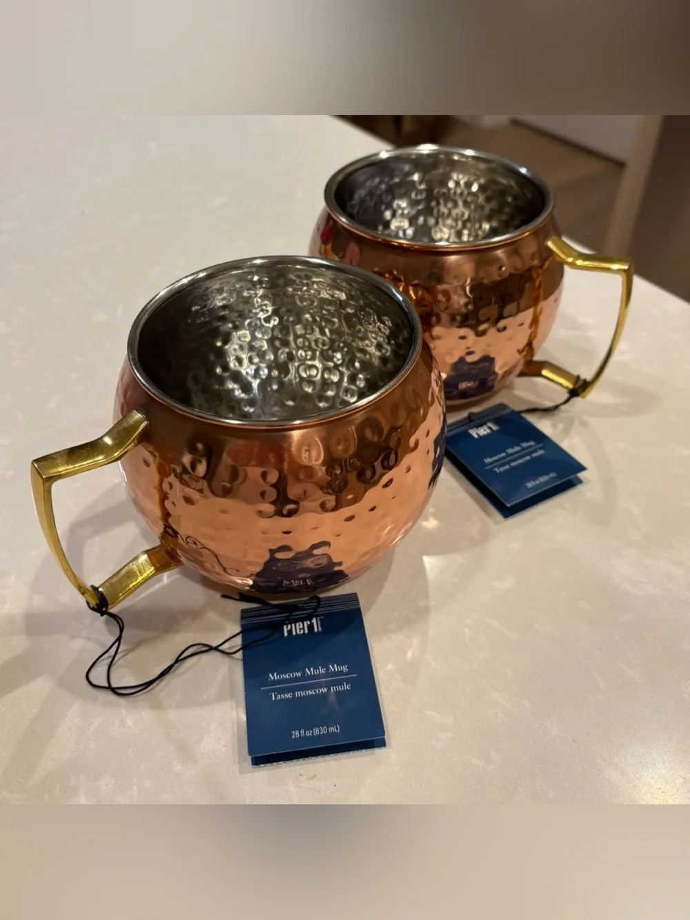 NWT Moscow Mule Mug Set of 2